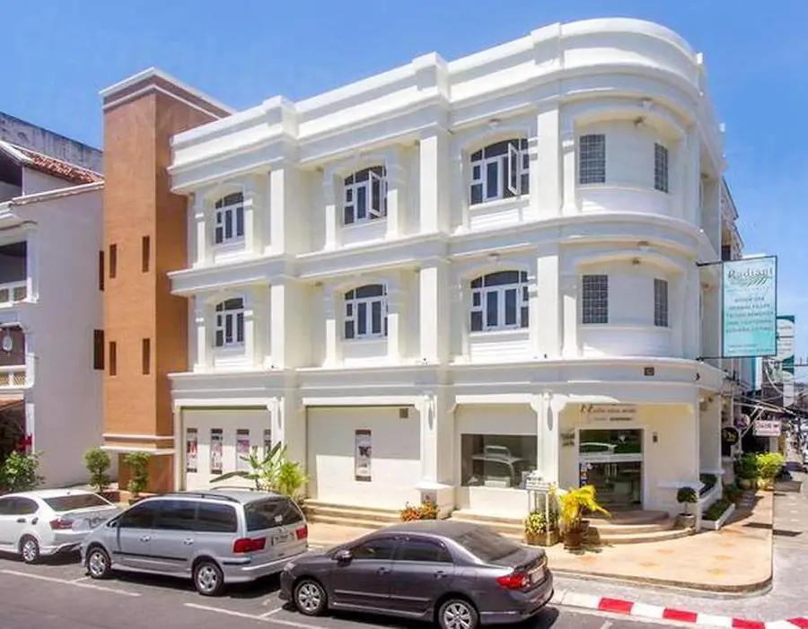 Healthy Skin Clinic building exterior in Phuket Old Town
